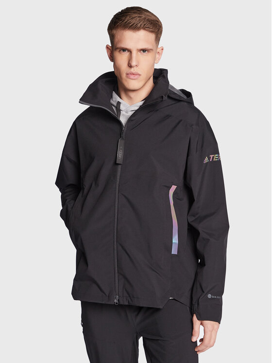 adidas Demisezoninė striukė · Juoda