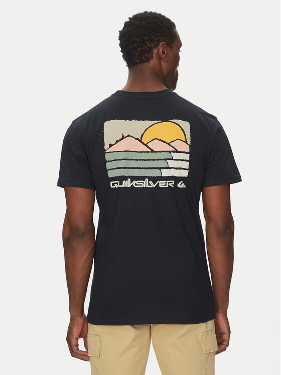 Quiksilver Marškinėliai · Juoda