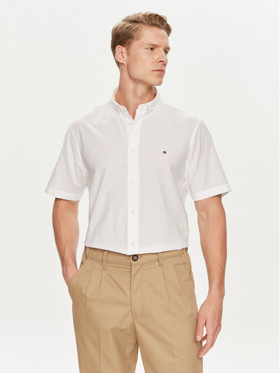 Tommy Hilfiger Marškiniai · Balta · Regular Fit