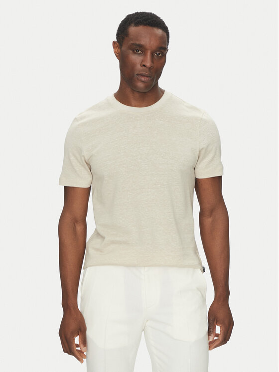 BOSS Marškinėliai · Smėlio