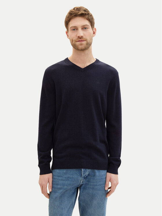 Tom Tailor Megztinis · Tamsiai mėlyna