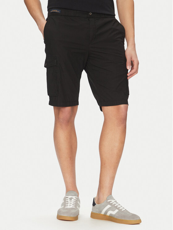 Paul&Shark Medžiaginiai šortai · Juoda