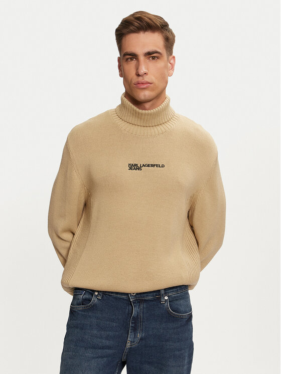 Karl Lagerfeld Jeans Golfas · Smėlio