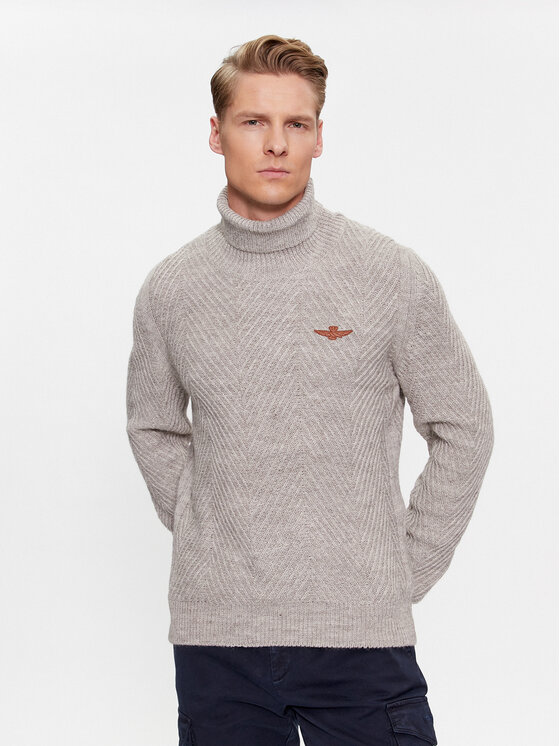 Aeronautica Militare Golfas · Pilka · Regular Fit