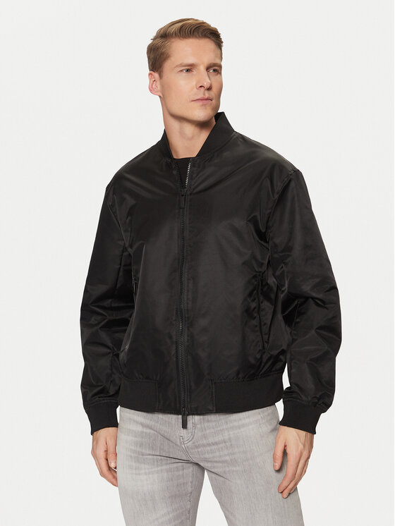 Armani Exchange Bomber striukė · Juoda
