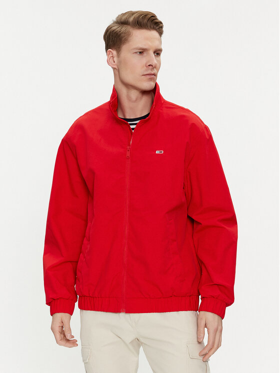 Tommy Jeans Bomber striukė · Raudona