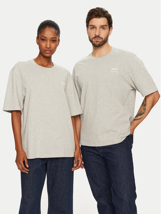 AMI Paris Marškinėliai · Pilka