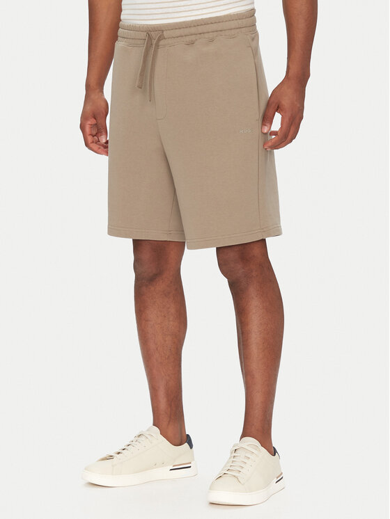 HUGO Sportiniai šortai · Smėlio