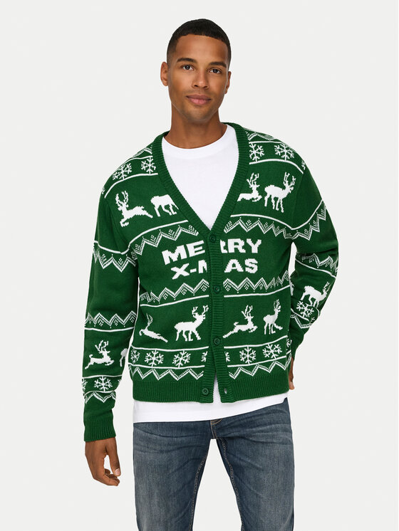 Only & Sons Kardiganas · Žalia