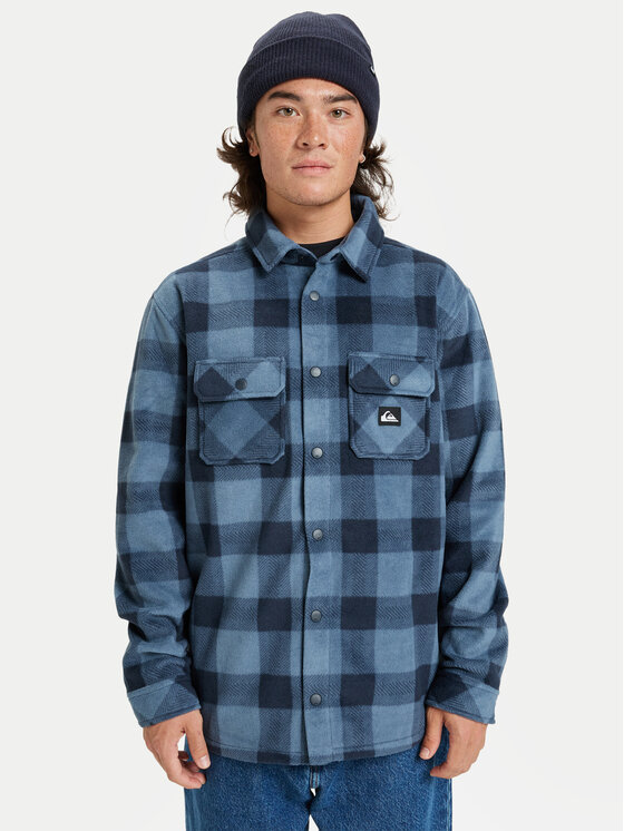 Quiksilver Marškiniai · Tamsiai mėlyna · Regular Fit