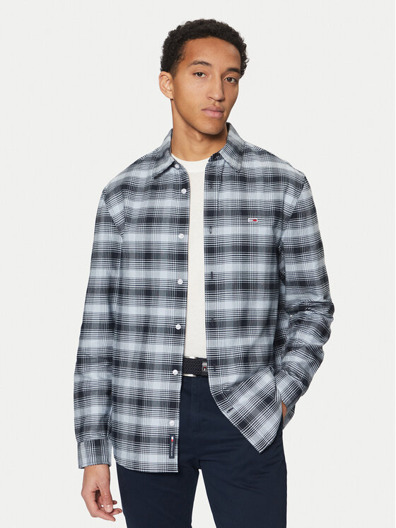 Tommy Jeans Marškiniai · Mėlyna · Regular Fit