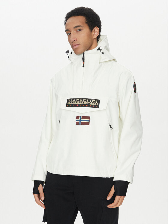 Napapijri Anorak stiliaus striukė · Balta
