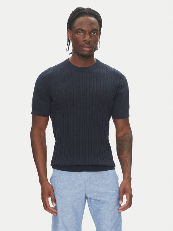 Lindbergh Megztinis · Tamsiai mėlyna