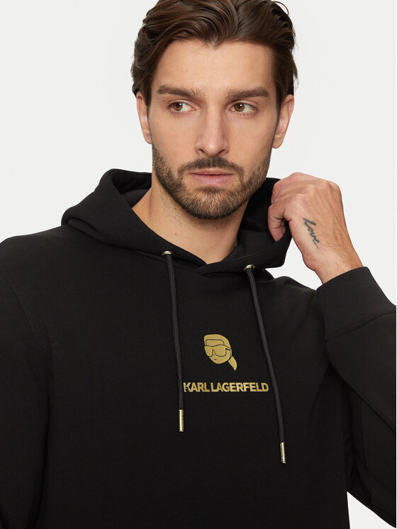 KARL LAGERFELD Džemperis · Juoda