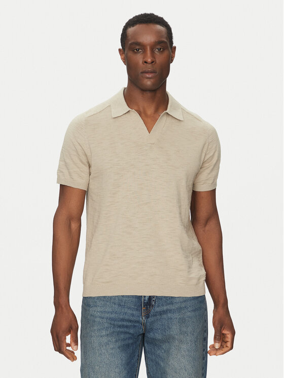 Calvin Klein Polo marškinėliai · Smėlio