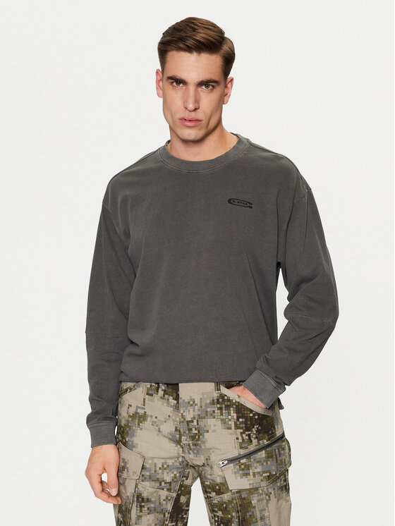 G-Star Raw Marškinėliai ilgomis rankovėmis · Pilka