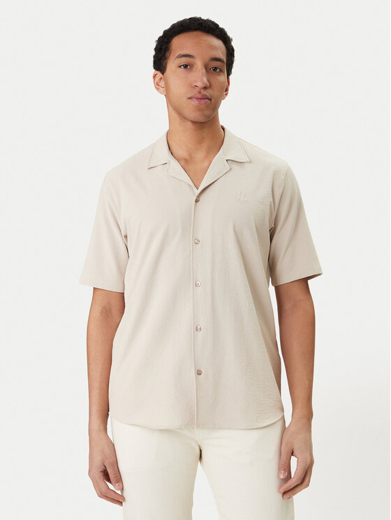 KARL LAGERFELD Marškiniai · Smėlio · Regular Fit