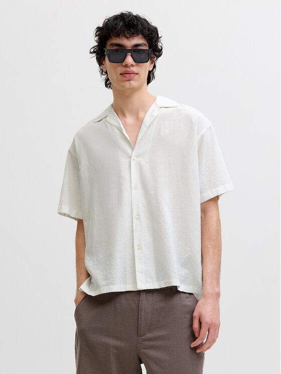 Jack & Jones Marškiniai · Balta · Relaxed Fit