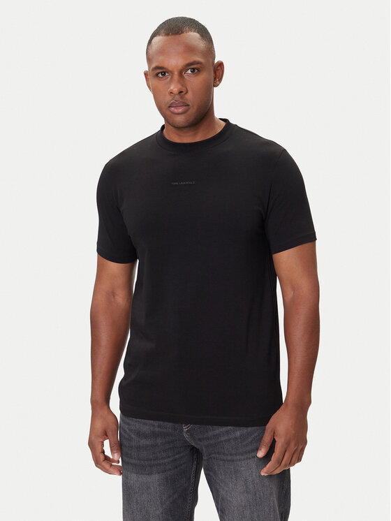 KARL LAGERFELD Marškinėliai · Juoda