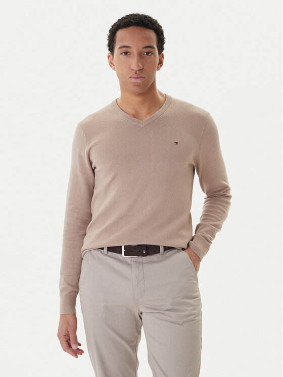 Tommy Hilfiger Megztinis · Smėlio