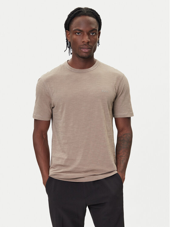 BOSS Marškinėliai · Smėlio