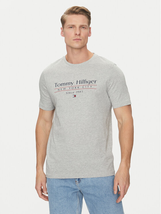 Tommy Hilfiger Marškinėliai · Pilka