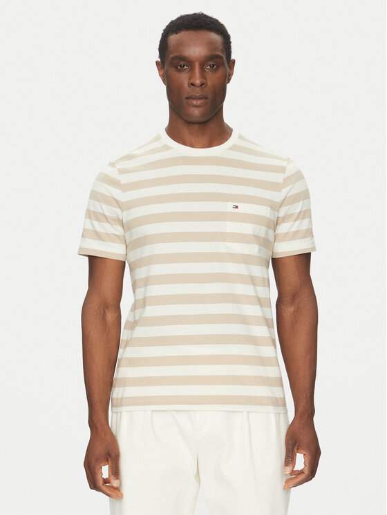 Tommy Hilfiger Marškinėliai · Smėlio