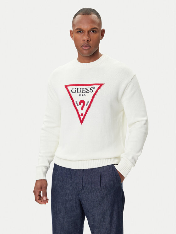 Guess Jeans Megztinis · Écru