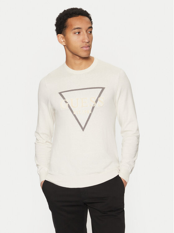 Guess Megztinis · Écru