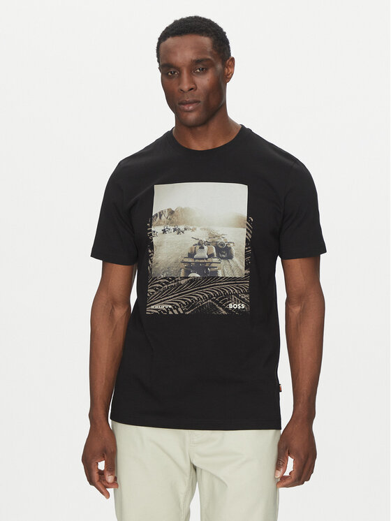 BOSS Marškinėliai · Juoda