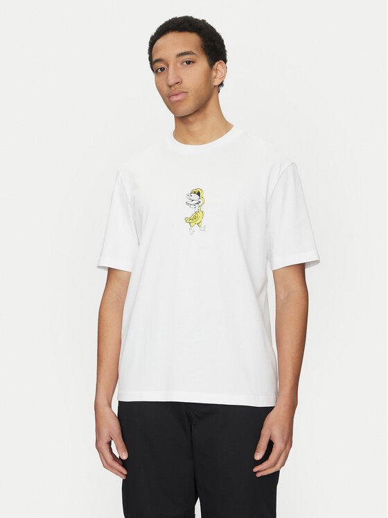 HUGO Marškinėliai · Balta