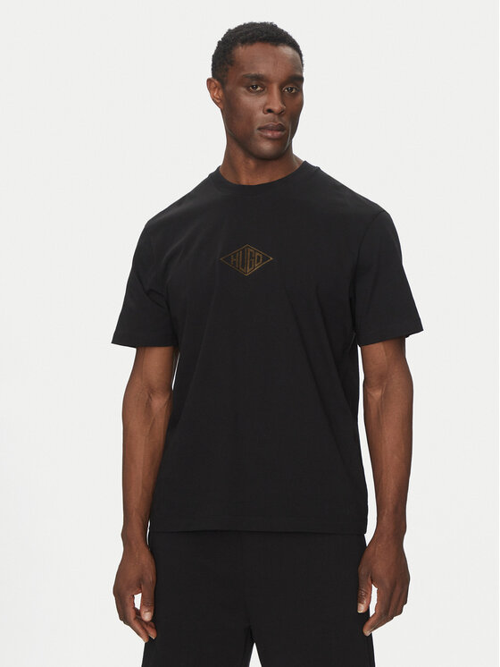 HUGO Marškinėliai · Juoda