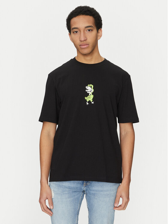 HUGO Marškinėliai · Juoda