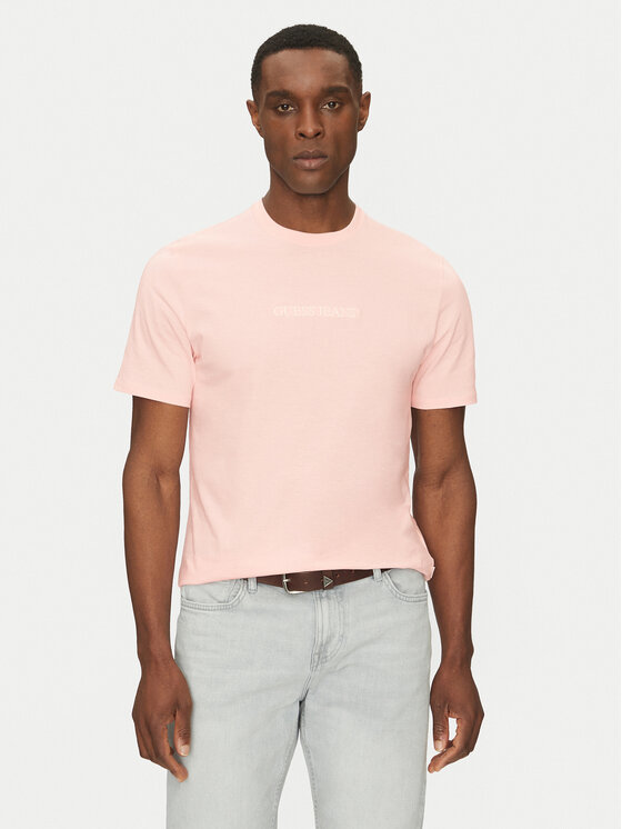 Guess Jeans Marškinėliai · Rožinė