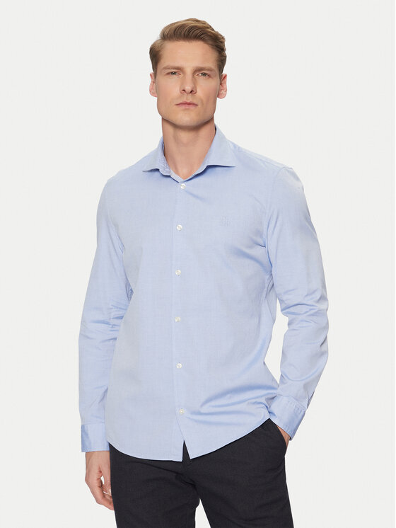 Marc O'Polo Marškiniai · Žydra · Regular Fit