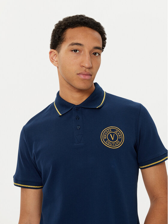 Versace Jeans Couture Polo marškinėliai · Tamsiai mėlyna