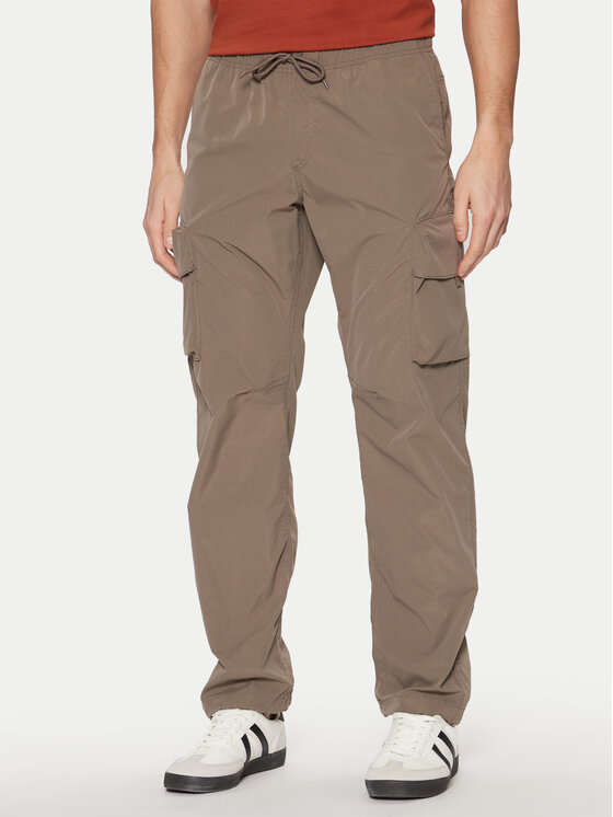 Jack & Jones Medžiaginės kelnės · Ruda · Relaxed Fit