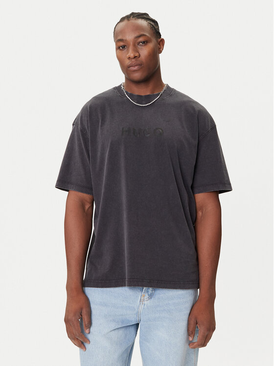 HUGO Marškinėliai · Juoda