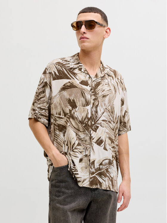 Jack & Jones Marškiniai · Ruda · Relaxed Fit