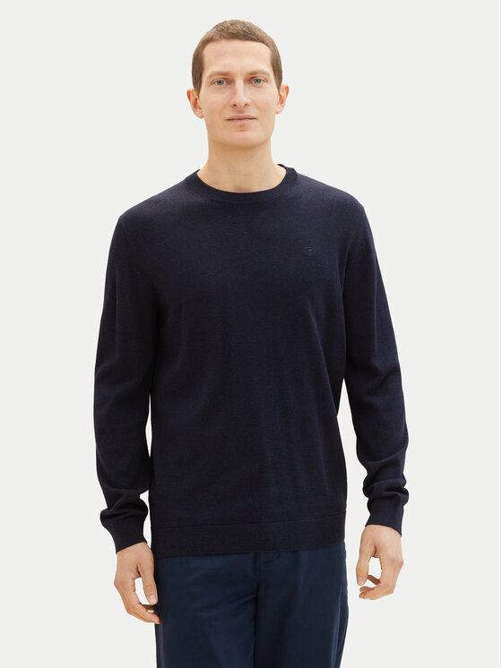 Tom Tailor Megztinis · Tamsiai mėlyna