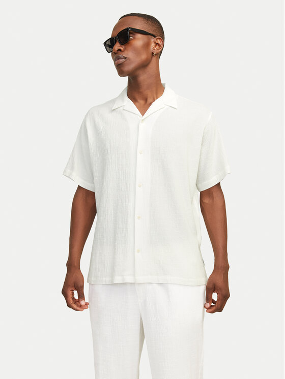 Jack & Jones Marškiniai · Balta · Relaxed Fit