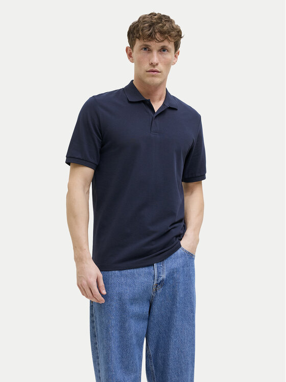 Jack & Jones Polo marškinėliai · Tamsiai mėlyna