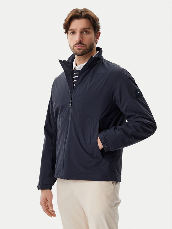 Tommy Hilfiger Demisezoninė striukė · Tamsiai mėlyna