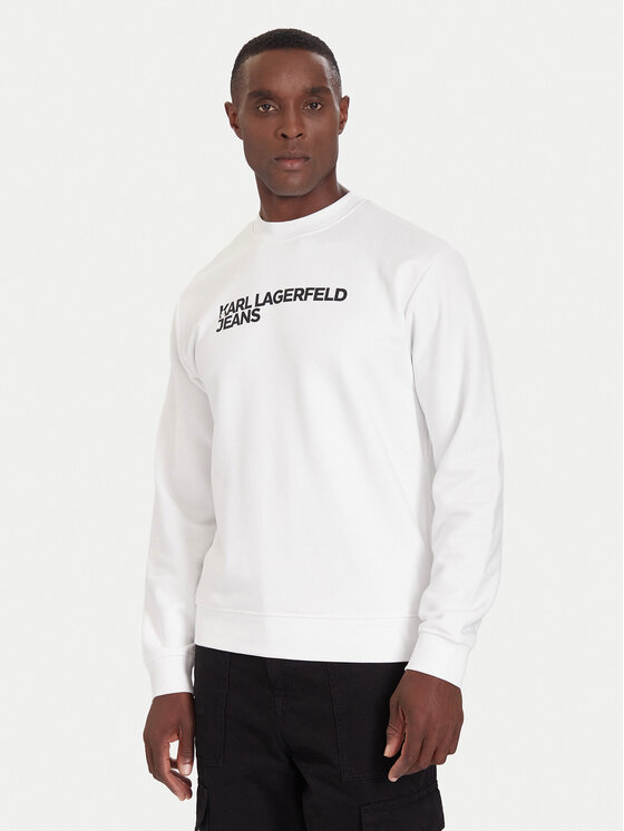 Karl Lagerfeld Jeans Džemperis · Balta