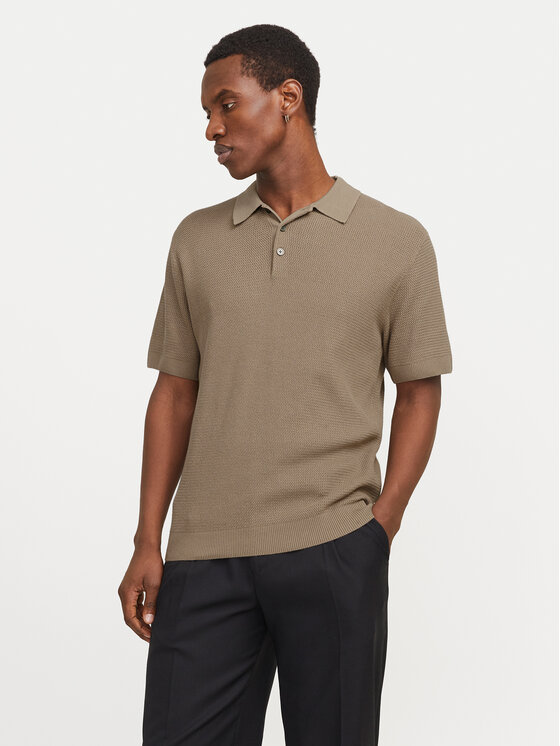 Jack & Jones Polo marškinėliai · Smėlio