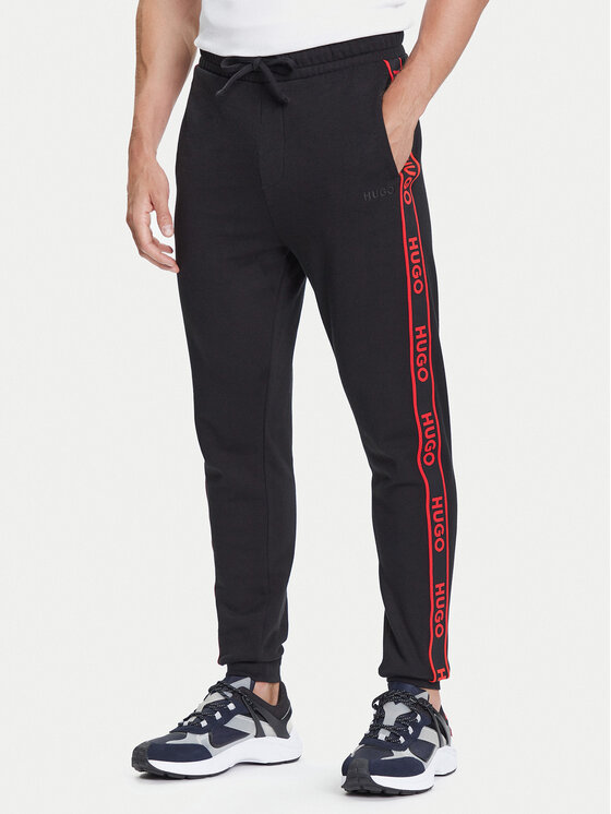 HUGO Sportinės kelnės · Juoda · Regular Fit