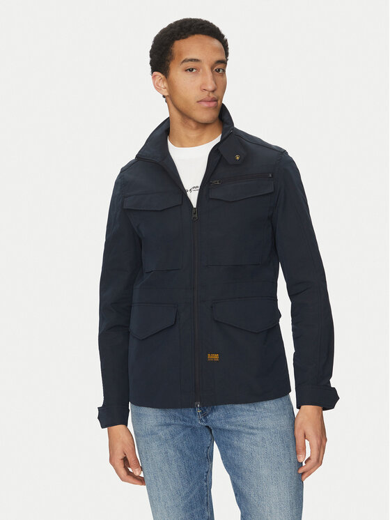 G-Star Raw Demisezoninė striukė · Tamsiai mėlyna