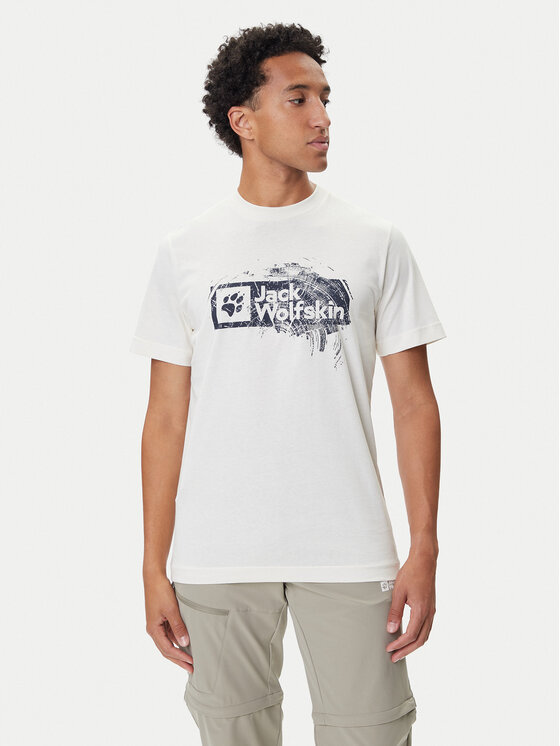 Jack Wolfskin Marškinėliai · Écru