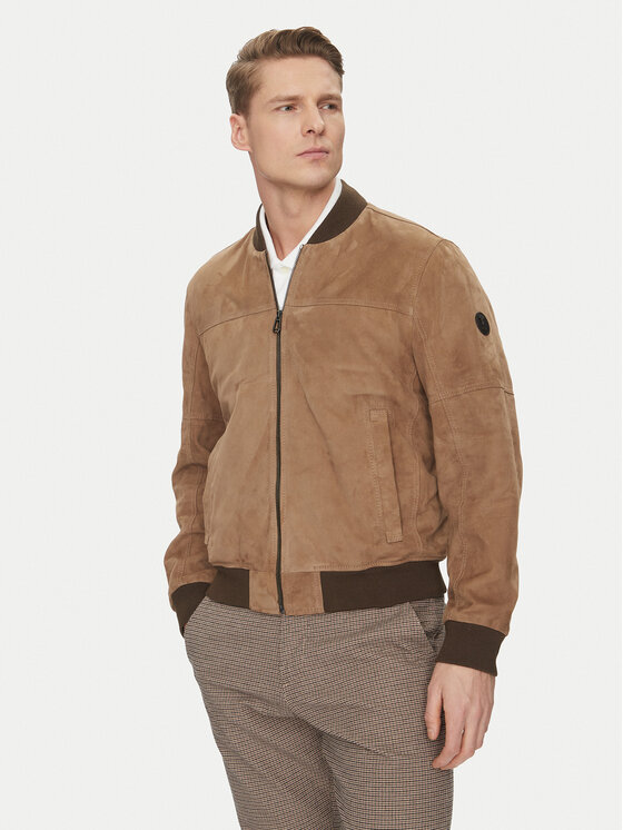 JOOP! Odinė striukė · Smėlio