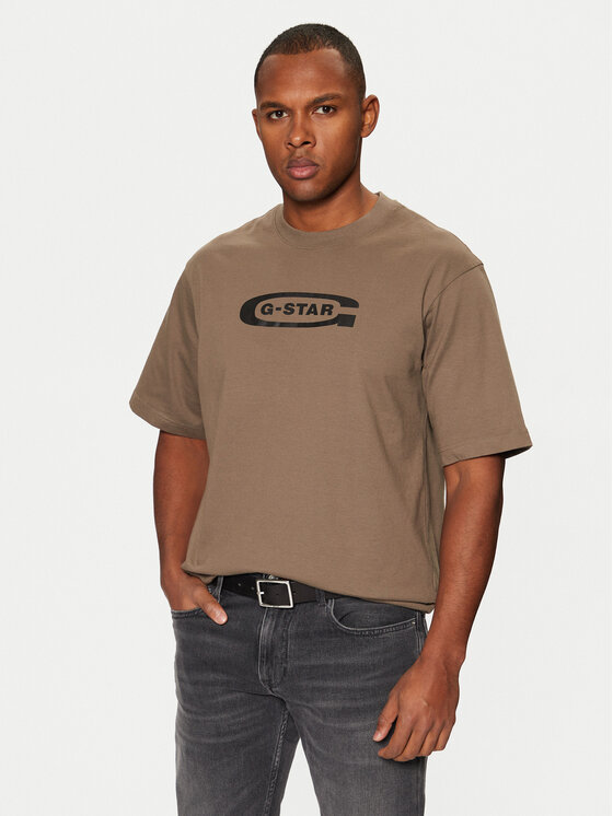 G-Star Raw Marškinėliai · Ruda
